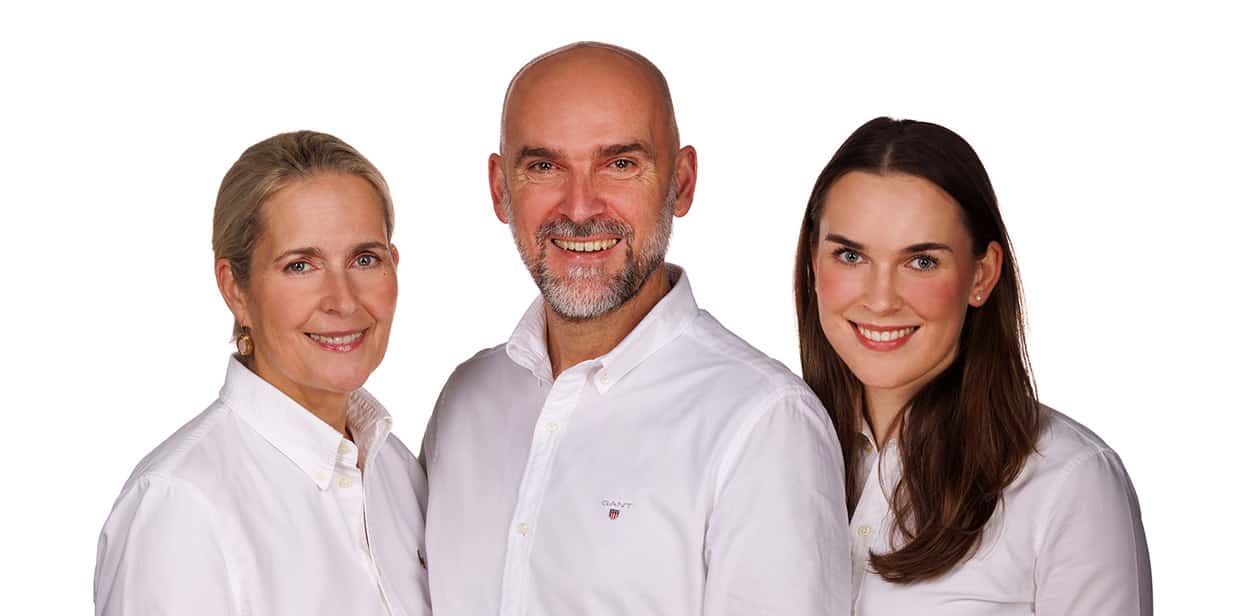 Das SEHHILFE-WEG-Team mit Harald Hayri Gümüşeli in der Mitte